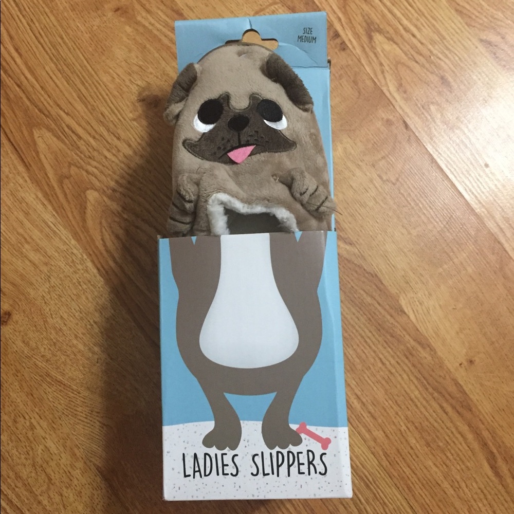 Dog slip on slippers
